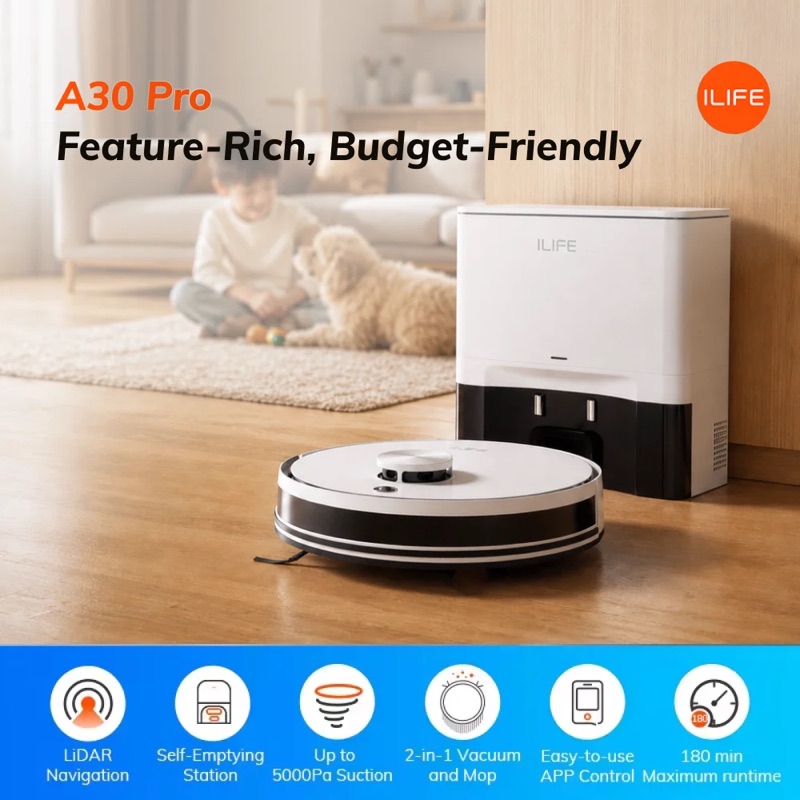 Robot odkurzający ILife A30 Pro